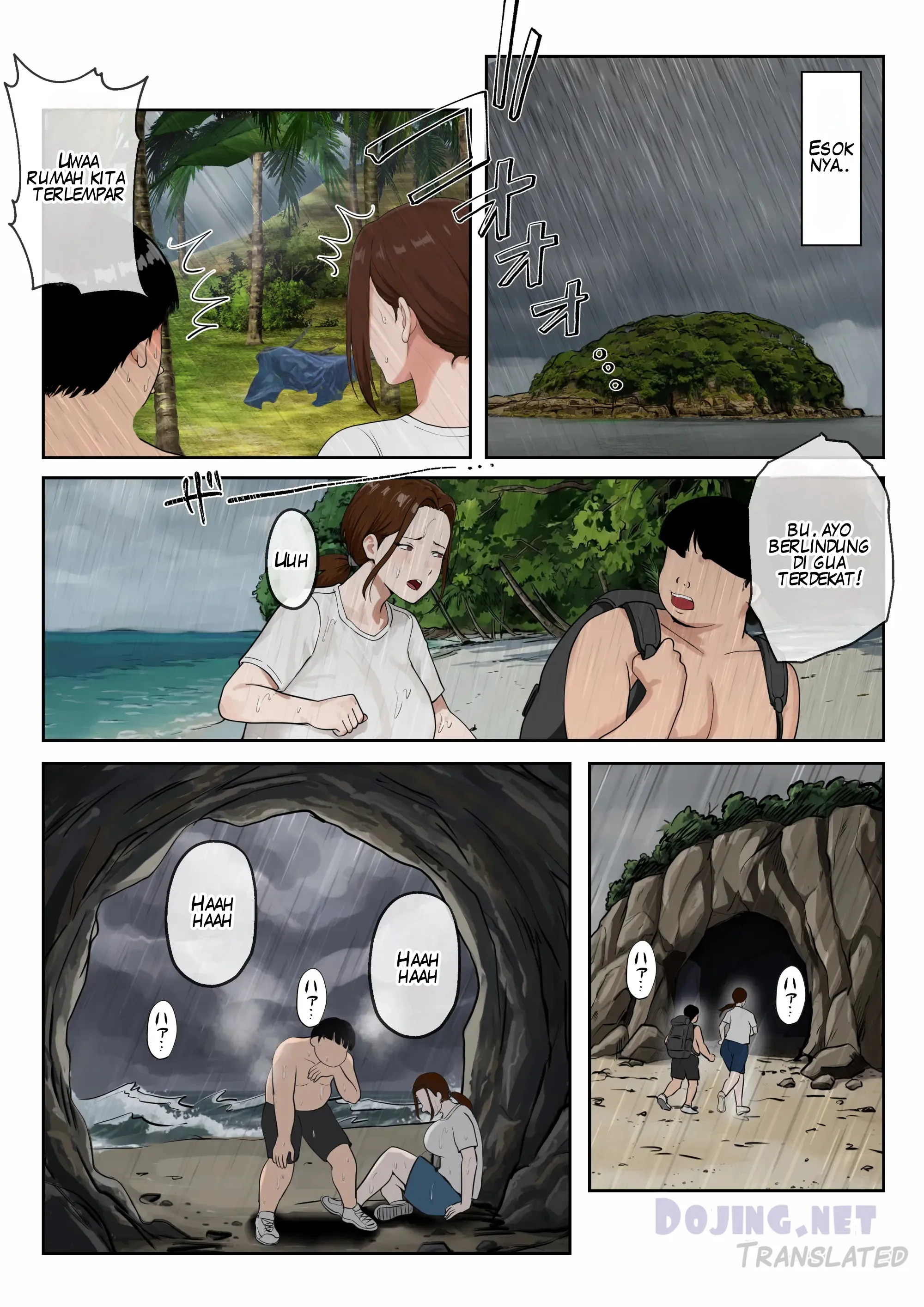 Ibu dan Anak Terdampar di Pulau Chapter 1