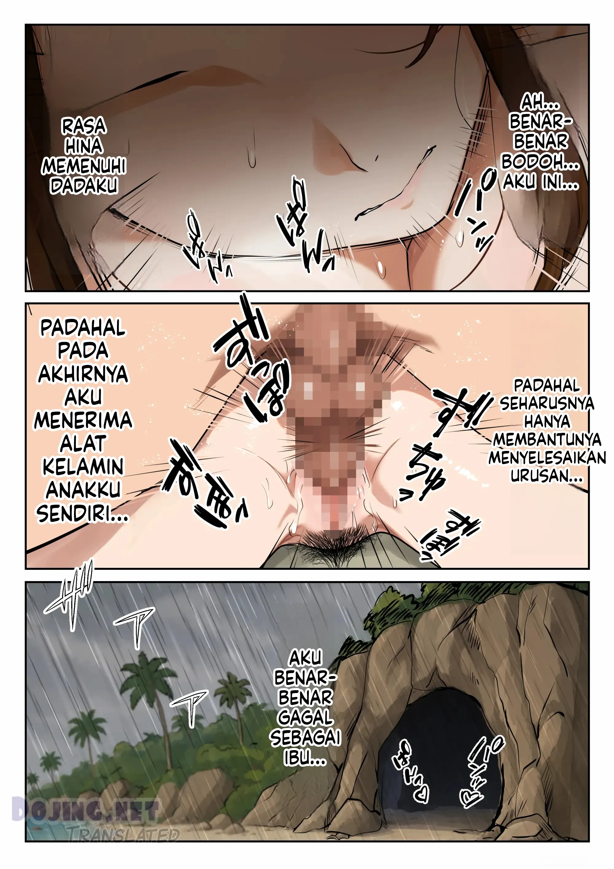 Ibu dan Anak Terdampar di Pulau Chapter 1
