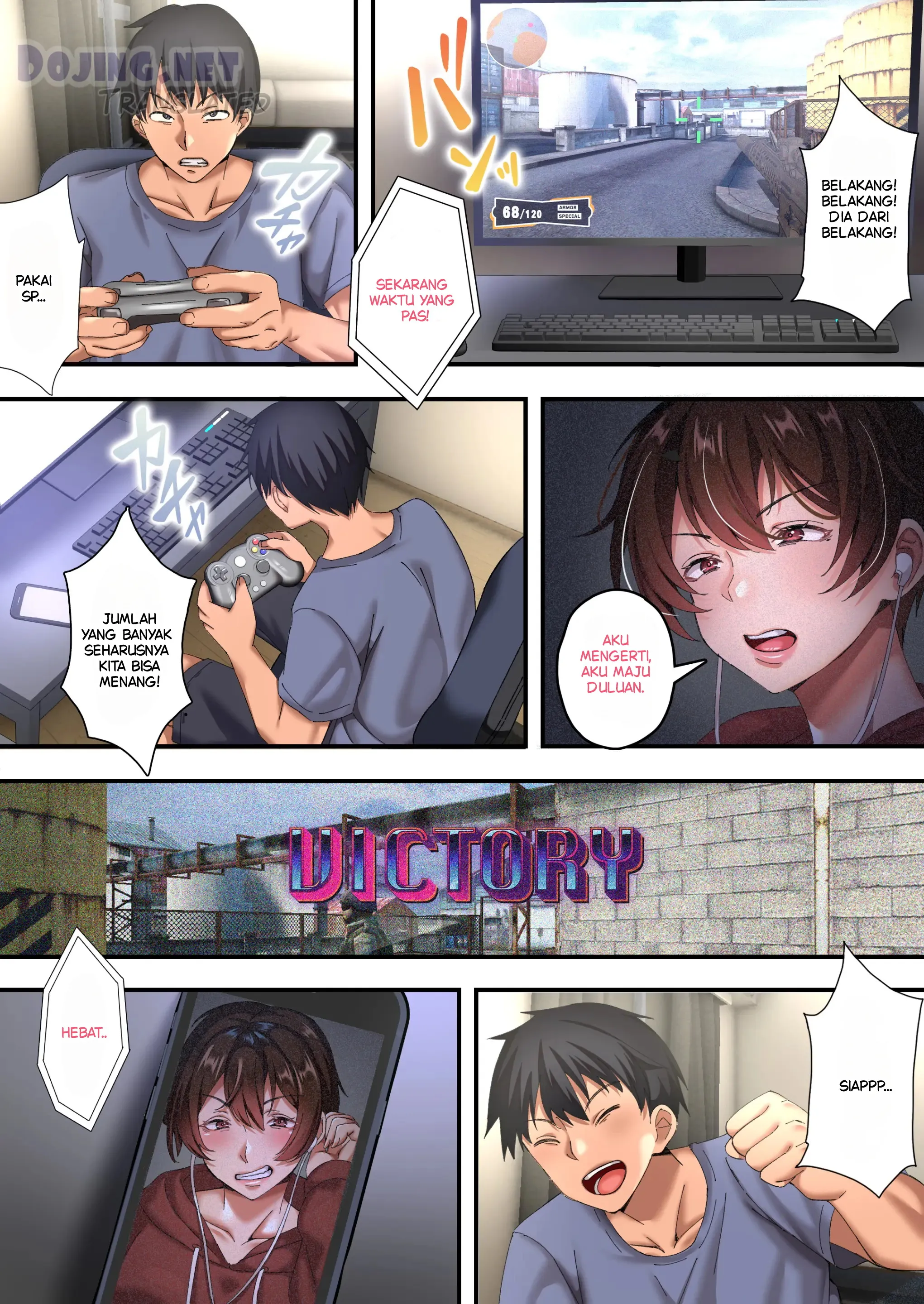 Teman Online ku Ternyata Seorang Wanita Chapter 1